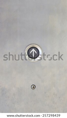 Elevator Button up direction on stanless plate