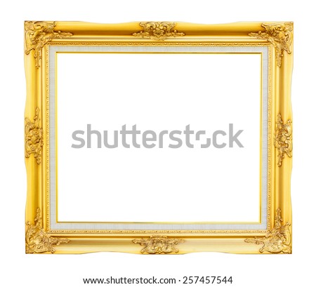Gold louise photo frame