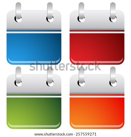 An image of a button icon set.