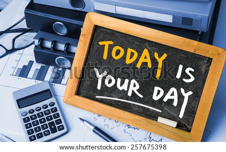 today is your day on blackboard