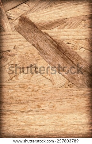 Wooden Chipboard Coarse Vignette Grunge Texture Detail