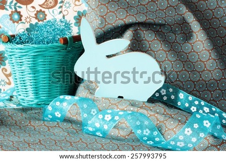 Easter hare (turquoise)