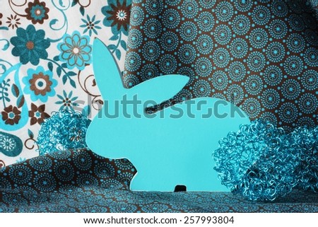 Easter hare (turquoise)