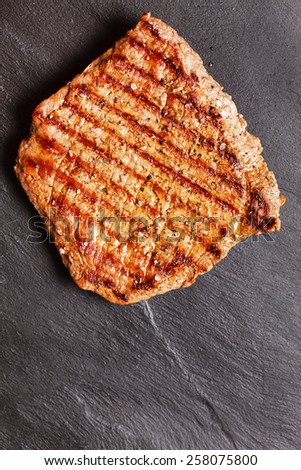 rib-eye steak