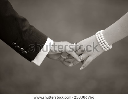 Marry me today and everyday. Wedding picture in black and white. 
