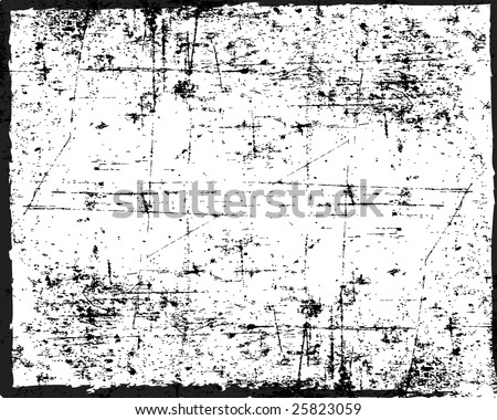 Grunge vector texture can also be used as a frame