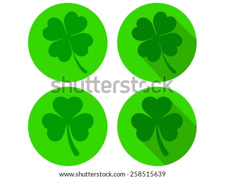 Four Leaf Clover Icons