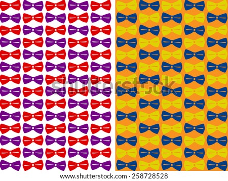 bow-tie pattern