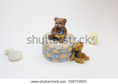 ceramic teddy
