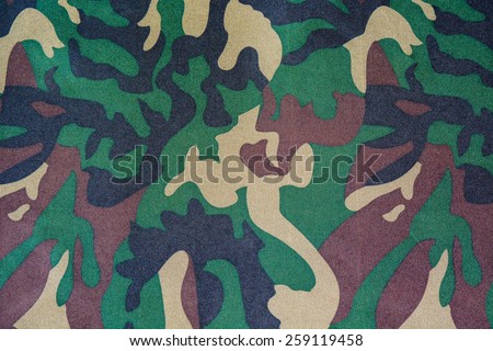 texture of the material camouflage