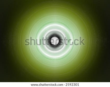 Glow of Green - High Resolution Illustration