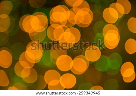 Abstract bokeh background of Christmaslight.