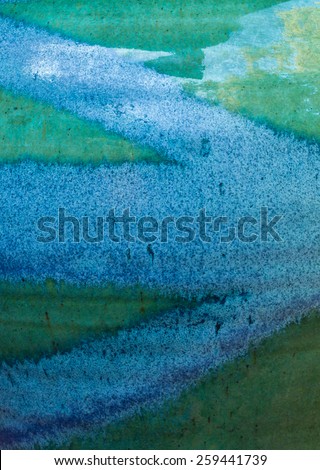 Elegant abstract background in blue and jade green