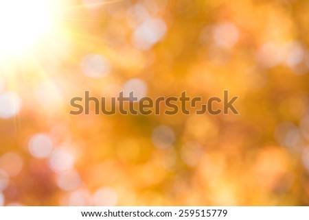 Abstract soft blurred bokeh Yellow background.