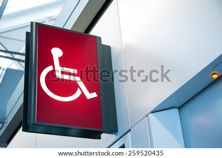 Wheelchair Signage