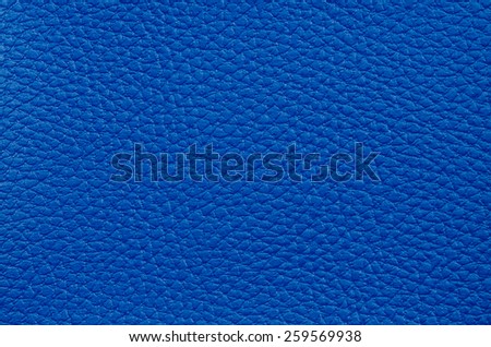 Closeup of Natural blue leather texture 