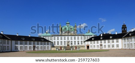 Fredensborg Palace is the summer home of the Queen of Denmark