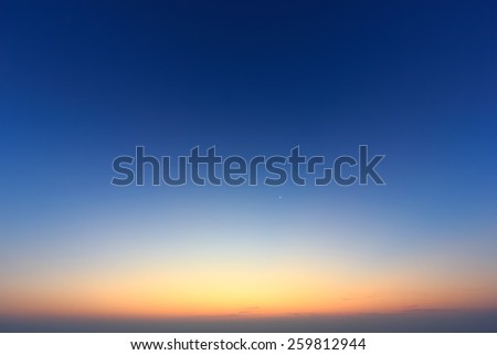 twilight skys Royalty-Free Stock Photo #259812944
