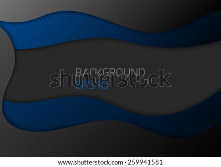 Vector illustration background with waves
