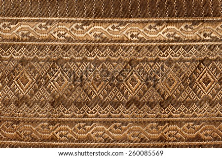 Thai style fabric texture