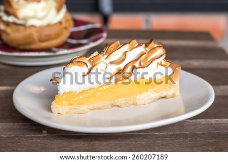 Lemon meringue pie 