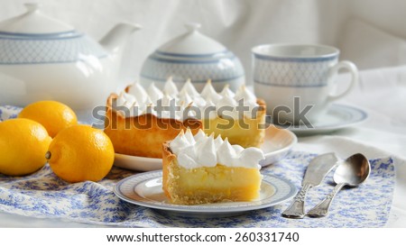 Lemon cake, tart