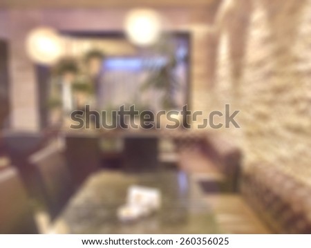 Blurred Background: restaurant, cafe