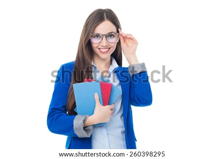 Young female teacher
