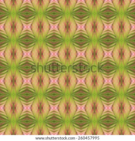Abstract pattern background from green leaf