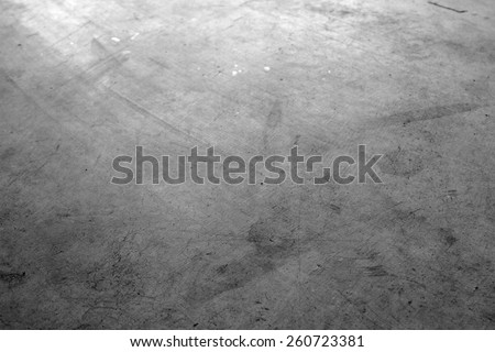 Closeup of textured concrete floor Royalty-Free Stock Photo #260723381