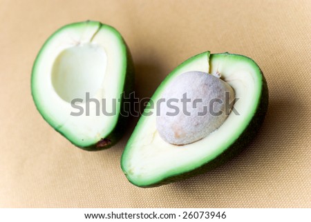 Avocado half