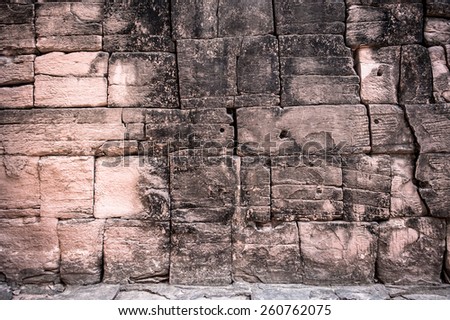 The abstract background from sand stone wall texture