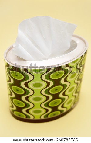 Patterned Tissue Box