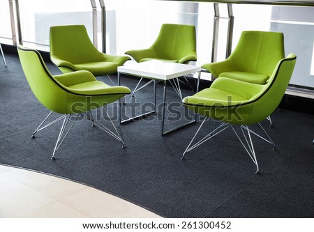 Soft green Office Chair Royalty-Free Stock Photo #261300452