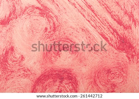 paint texture of red cement wall for background