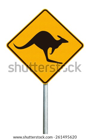 Sign - Australian Kangaroo