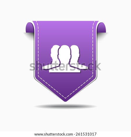 User Purple Vector Icon Design