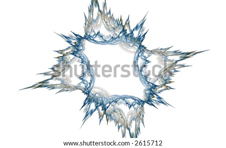 Fractal Star Abstract