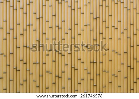 Artificial Bamboo Fence