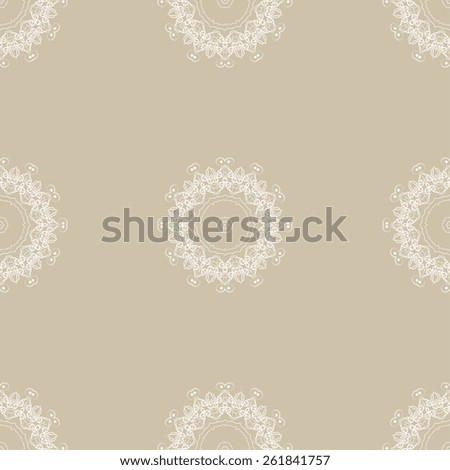 Seamless pattern. Wallpaper ornament