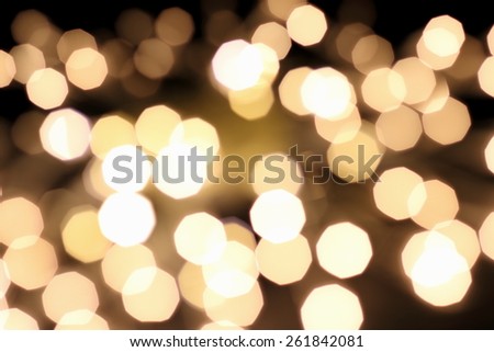 Abstract blurred lights as background, soft focus