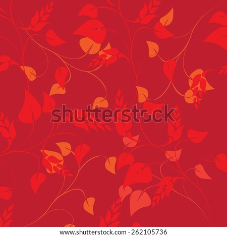 Seamples Flower illustration  Floral Pattern Texture Art