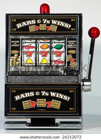 Toy Slot Machine 777 Royalty-Free Stock Photo #26212072