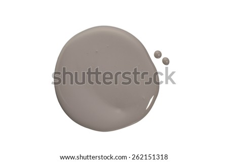 Paint Puddle Spill Royalty-Free Stock Photo #262151318