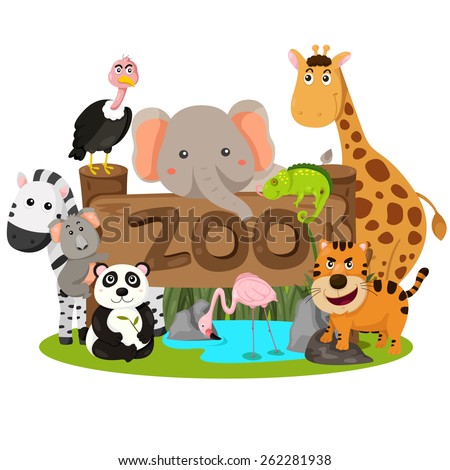 Illustrator of zoo animals