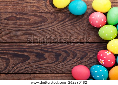 Easter background. Spring holiday.