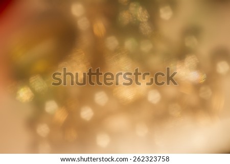 Gold spring or summer background. Elegant abstract background with bokeh defocused lights
