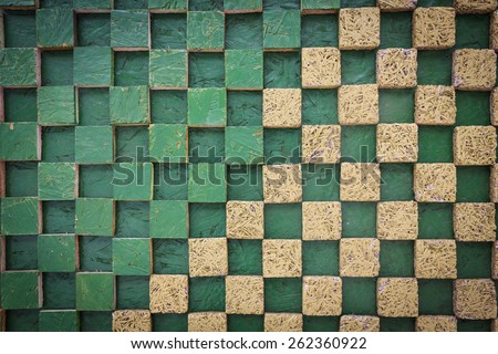 plywood pattern wall