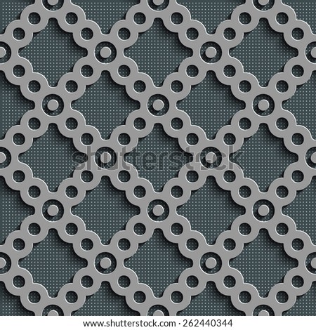 Seamless Grid Background. Vector Regular Texture
