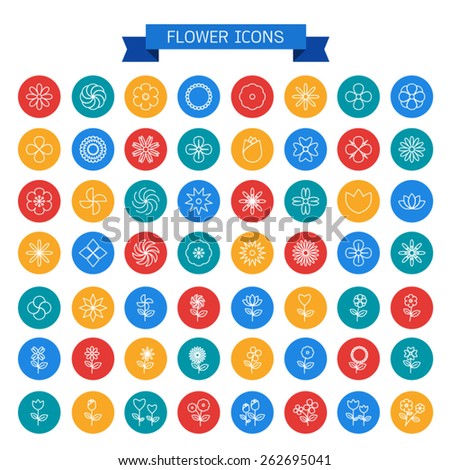 flower icons
